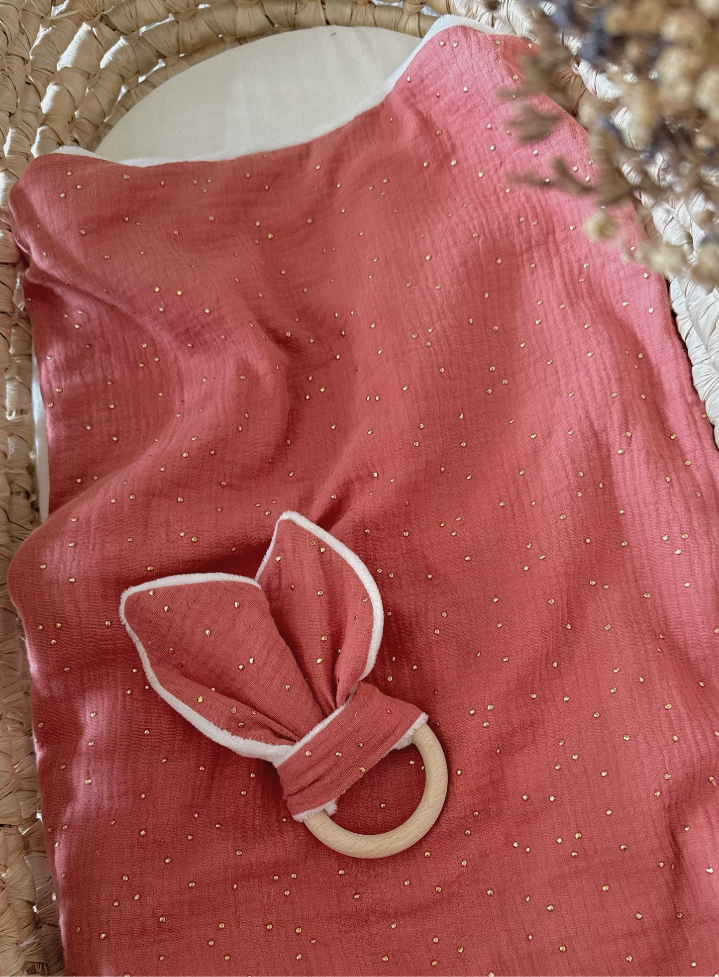 Lemon baby blanket