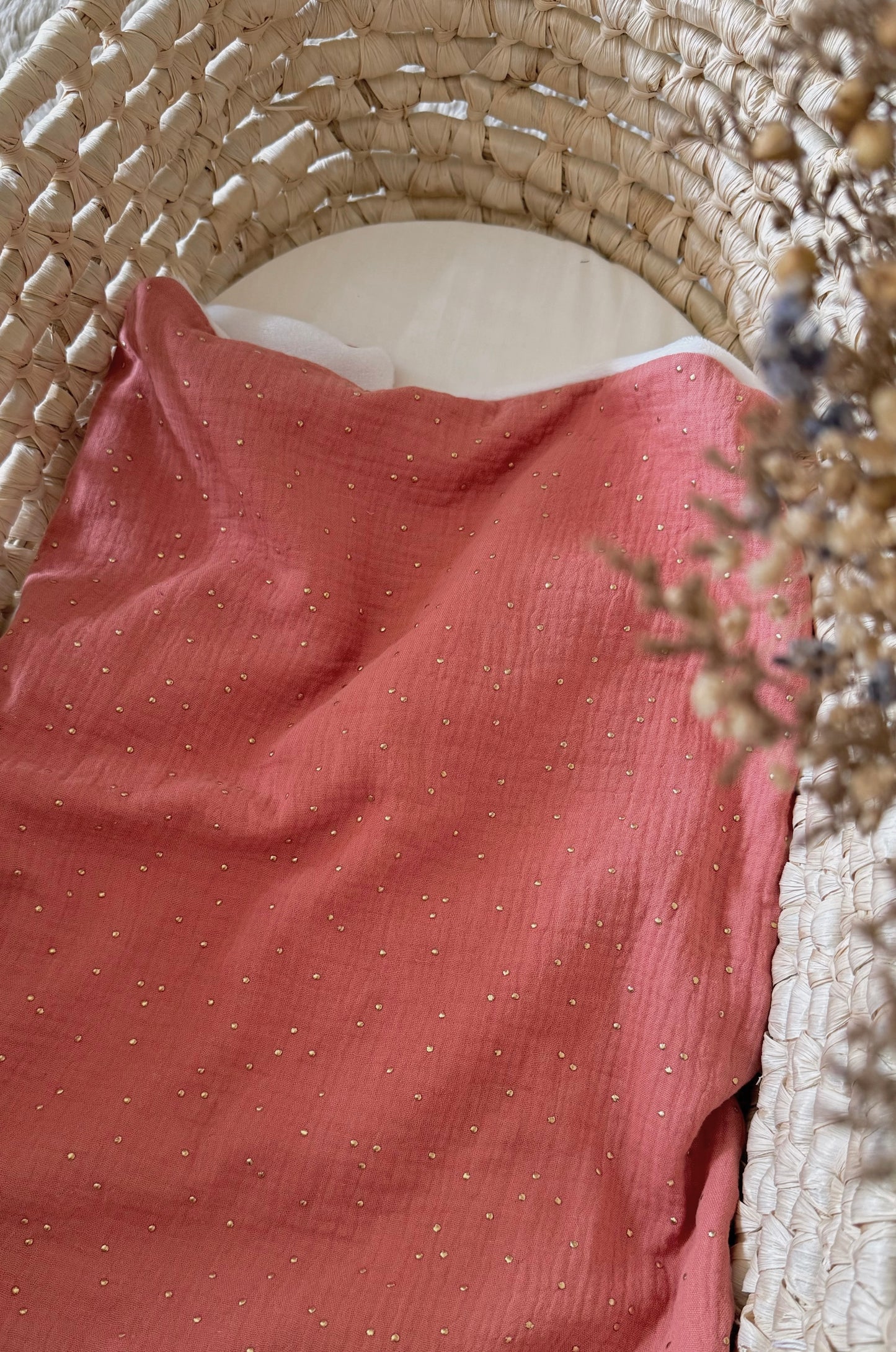 Lemon baby blanket