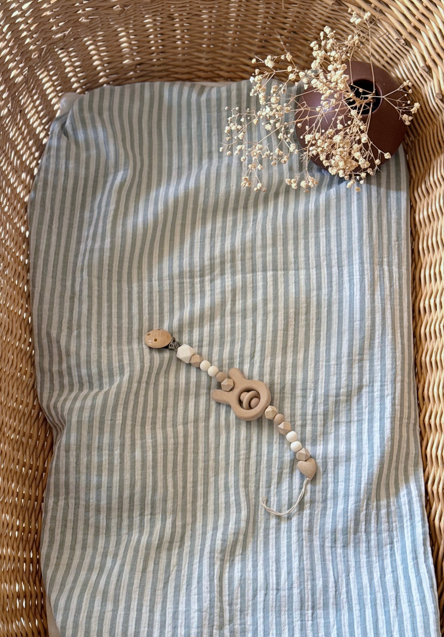 Edition limitée - Couverture bébé à rayures