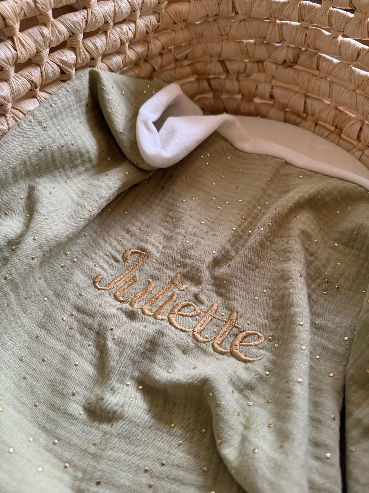 Lemon baby blanket