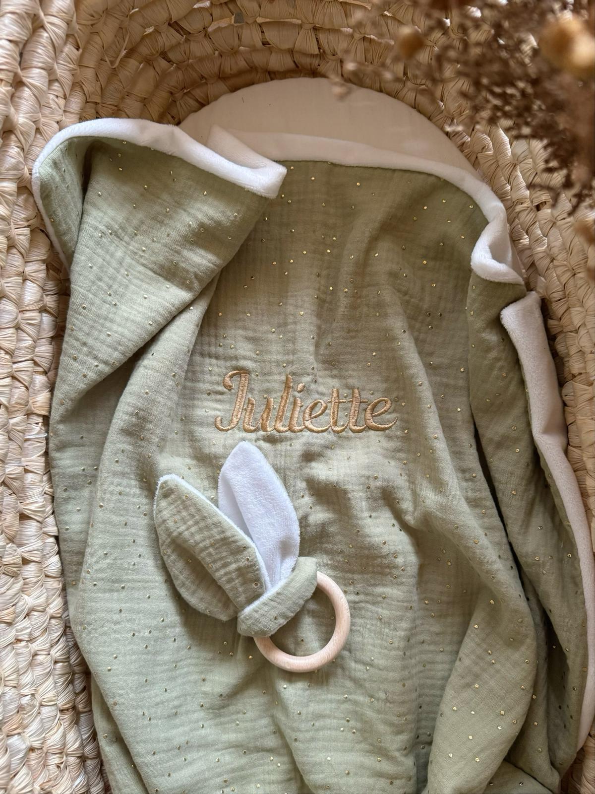 Lemon baby blanket