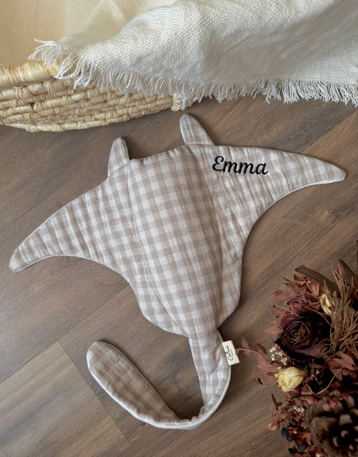 Lemon baby blanket