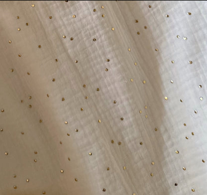 Sac à dos enfant à pois dorés