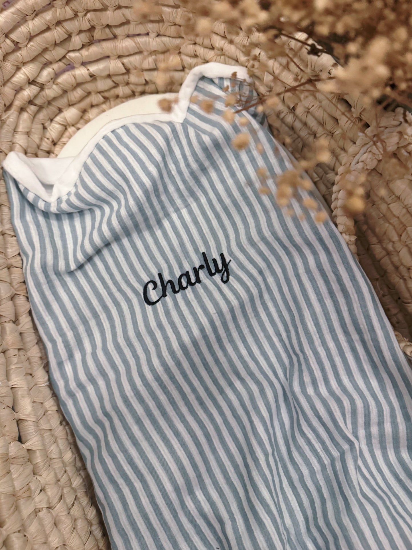 Edition limitée - Couverture bébé à rayures