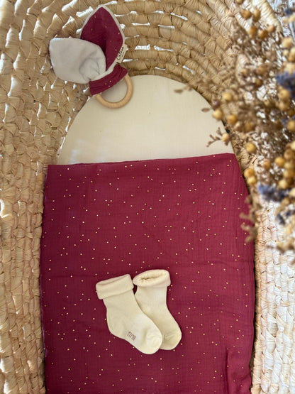 Couverture bébé Framboise